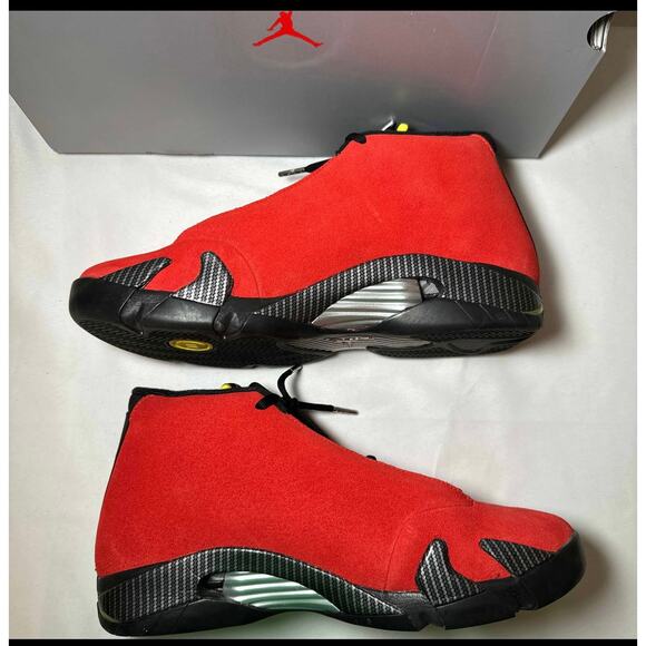 Size 10.5 - Nike Air Jordan 14 Retro Ferrari 2025 Men's Shoes Ships Now - Picture 3 of 10
